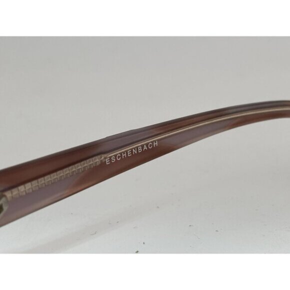 CRUSH TITANFLEX 850019 60-130 Abstract Brown Black Rectangle Glasses Frames - Picture 4 of 9